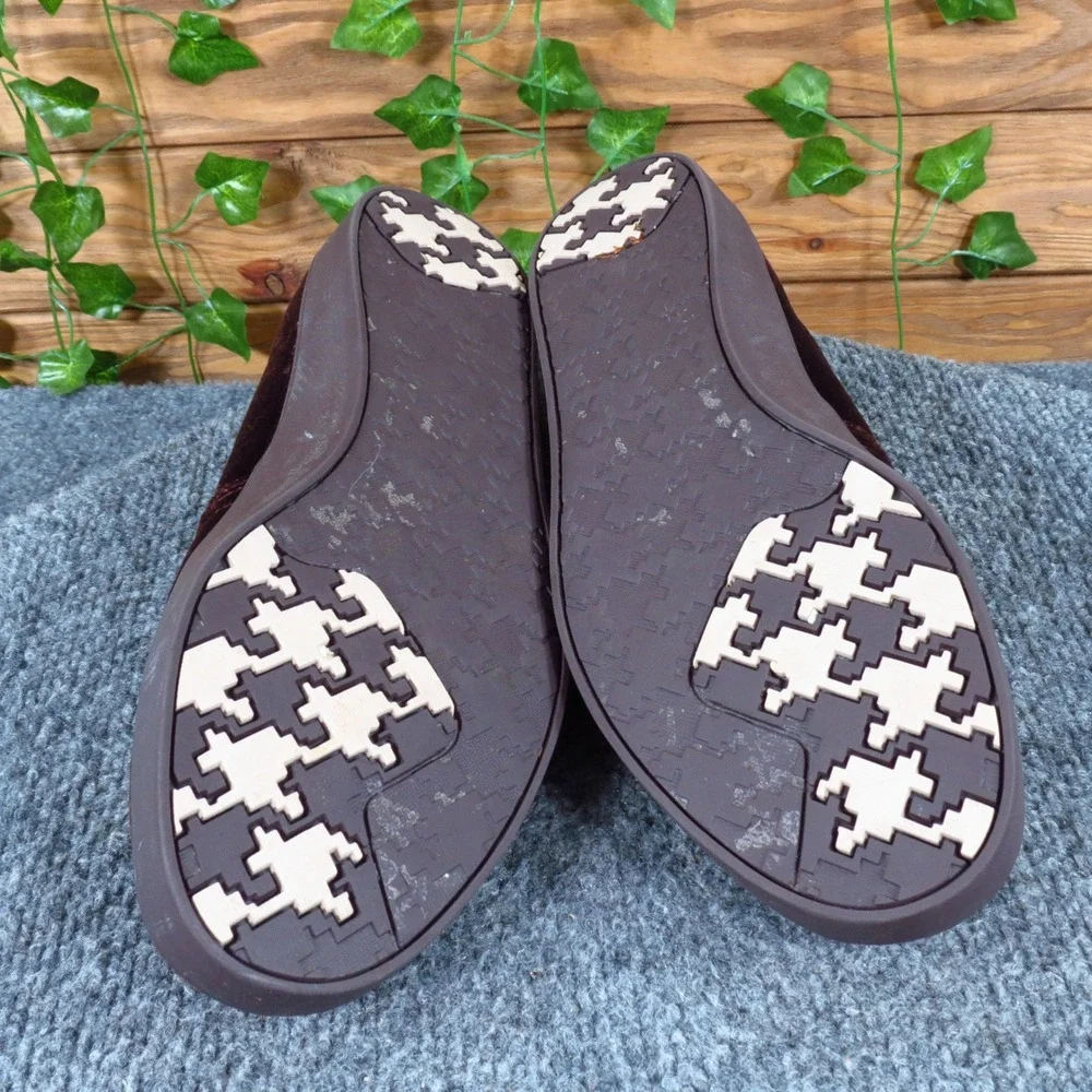 Dr. Scholl's Madison Women‎ Casual Slip On Sneaker 9.5 Comfort Burgundy Fabric